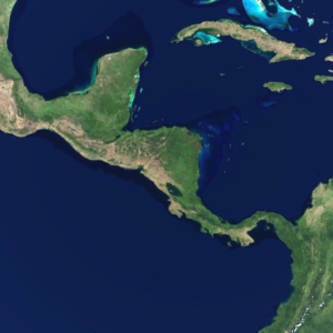 Mapa de América Central